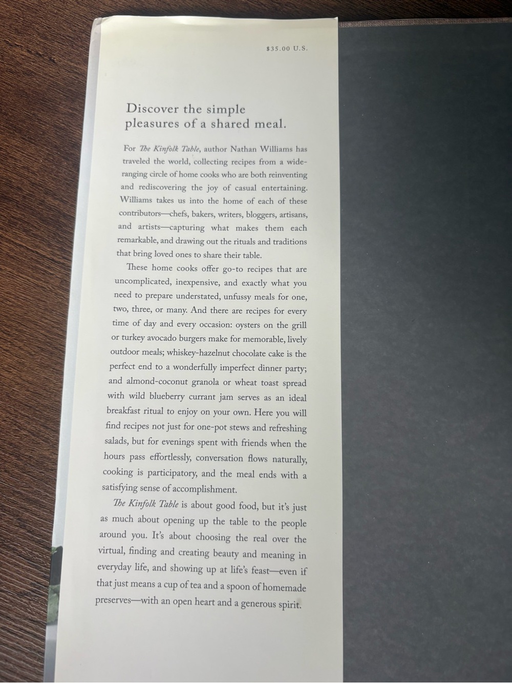 Kinfolk Table Cookbook Recipes for Small Gatherings Nathan Williams - Picture 13 of 13